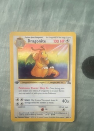 Dragonite, graded 7.5