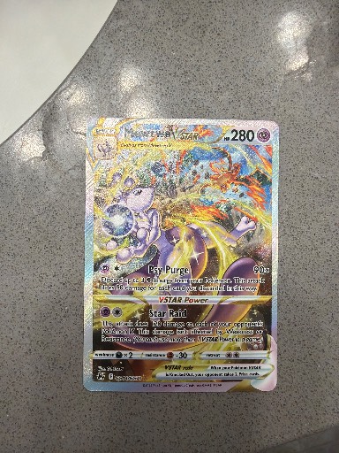Mewtwo VSTAR, graded 8.0