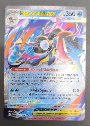 Mega Greninja ex, graded 9.5