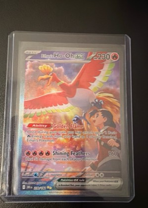 Ethan's Ho-Oh ex graded 9
