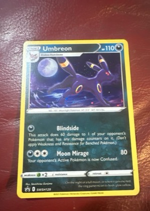 Umbreon - SWSH129 graded 9