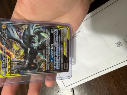 Pikachu & Zekrom GX, graded 9.0