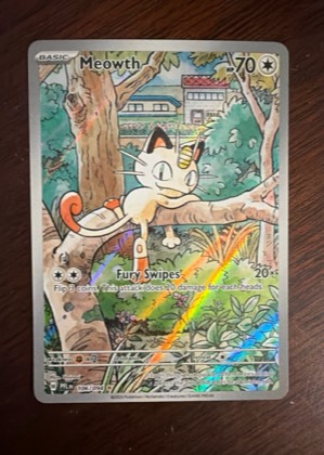 Meowth, graded 9.5