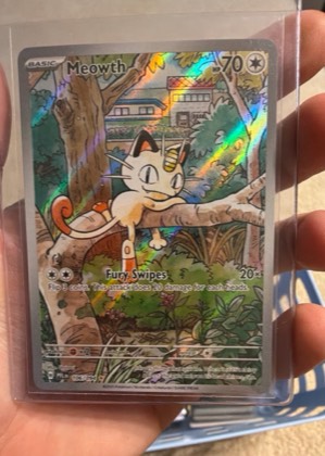 Meowth, graded 9.5