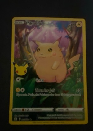 Pikachu graded 8