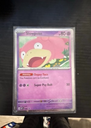 Slowpoke - 086 (Comos Holo), graded 9.0