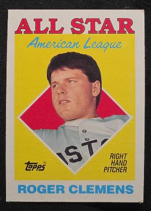 Roger Clemens, graded 8.0