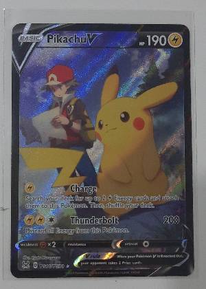 Pikachu V, graded 9.0