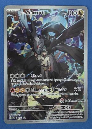 N's Zekrom - 031 (Pokemon Center Exclusive), graded 9.5