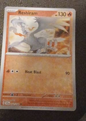Reshiram, graded 8.0